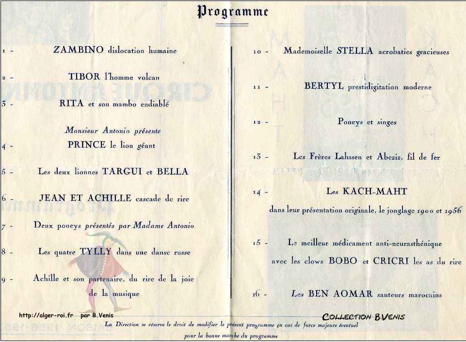 programme