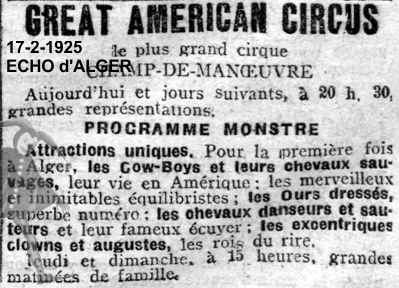 GREAT AMERICAN CIRCUS