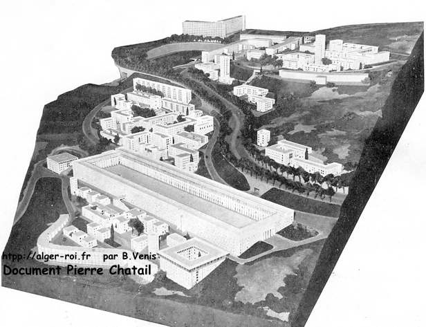 la cité du Climat de France et le Frais Vallon - Alger, 