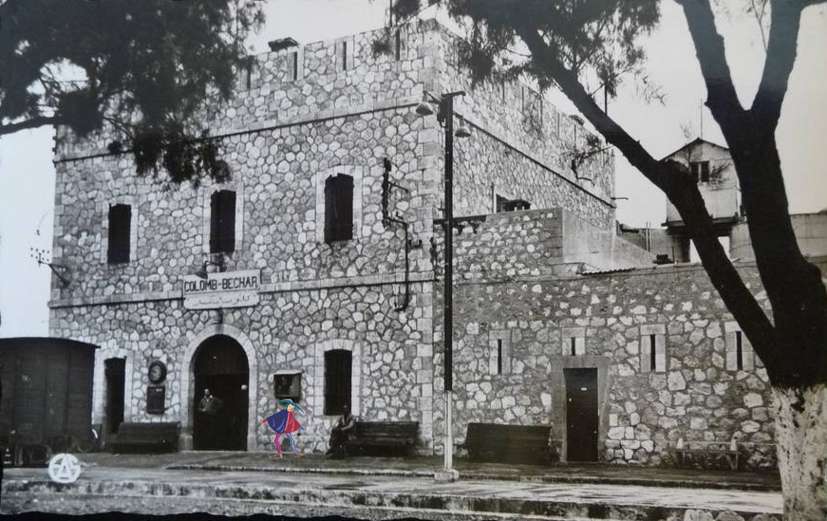 colomb-bechar,la gare