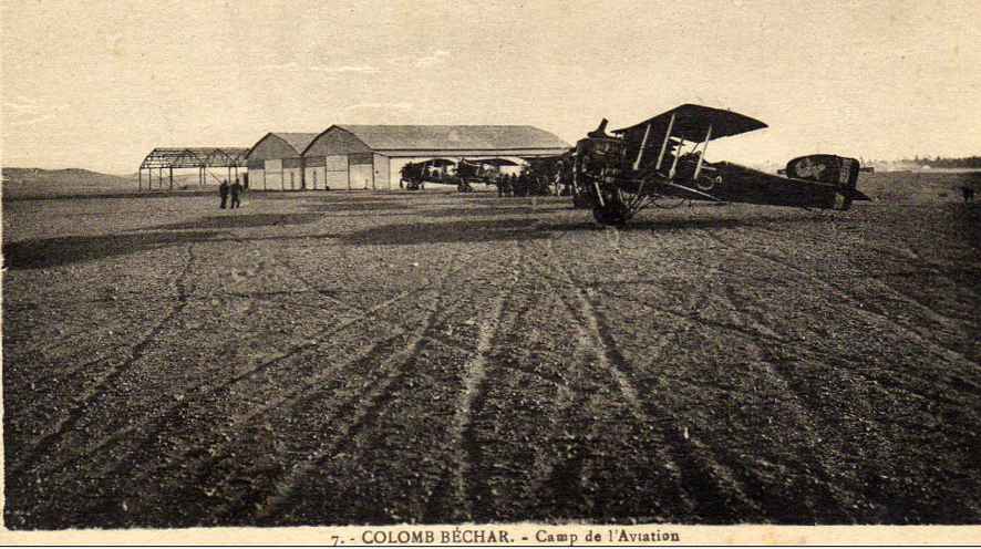 Le camp de l'aviation