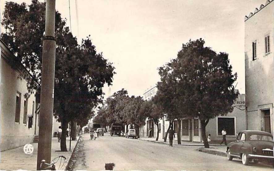 colomb-bechar,l'avenue poincare