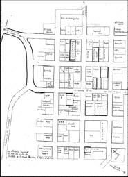 Le plan cadastral du village