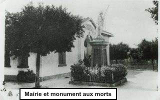 mairie et monument aux morts