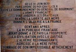 plaque  centenaire