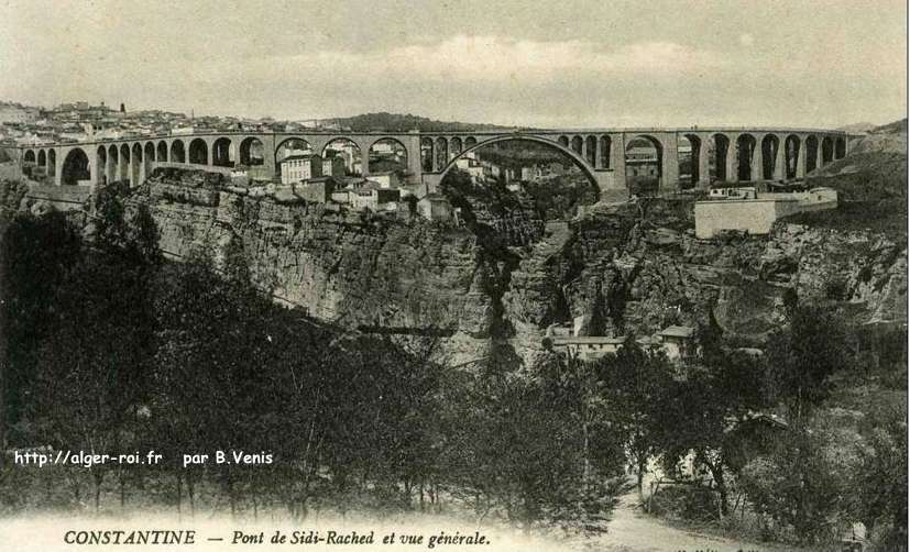 le pont Sidi-Rached, les gorges du Rhummel