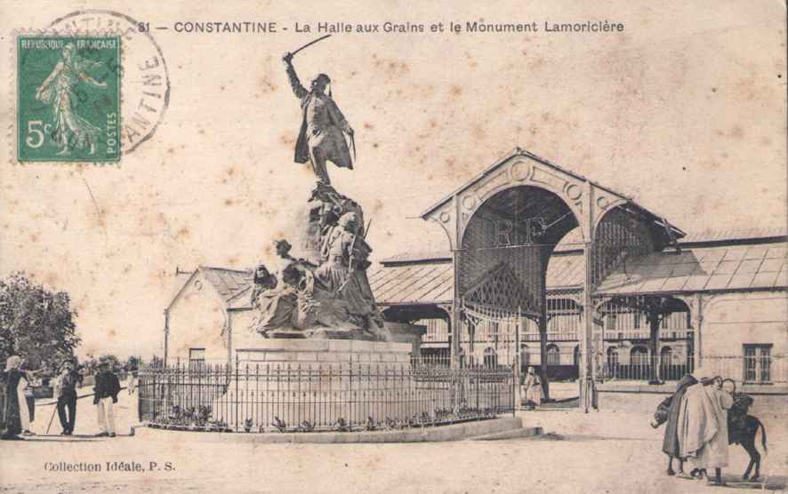 Le monument de La Moricière