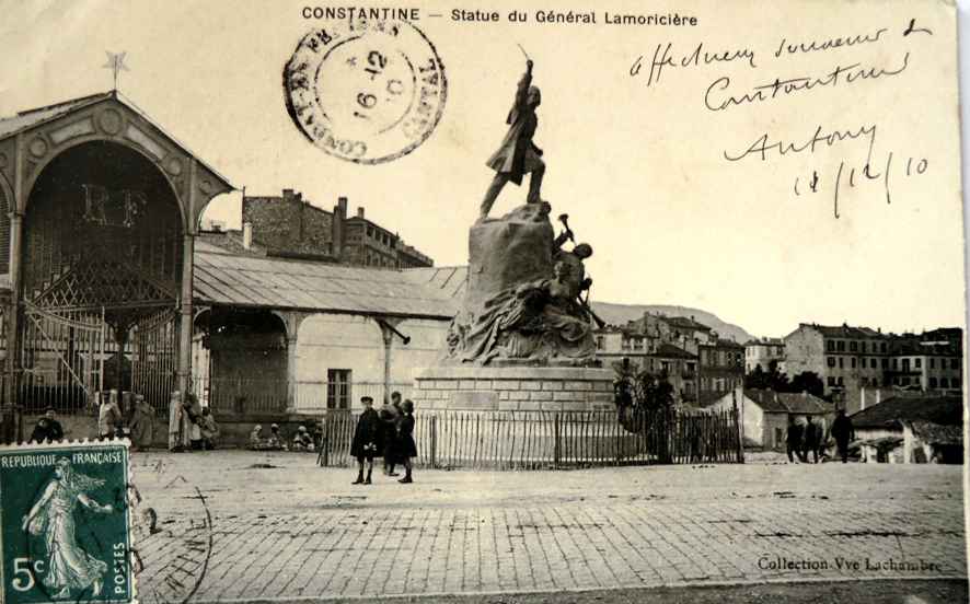 Le monument de La Moricière