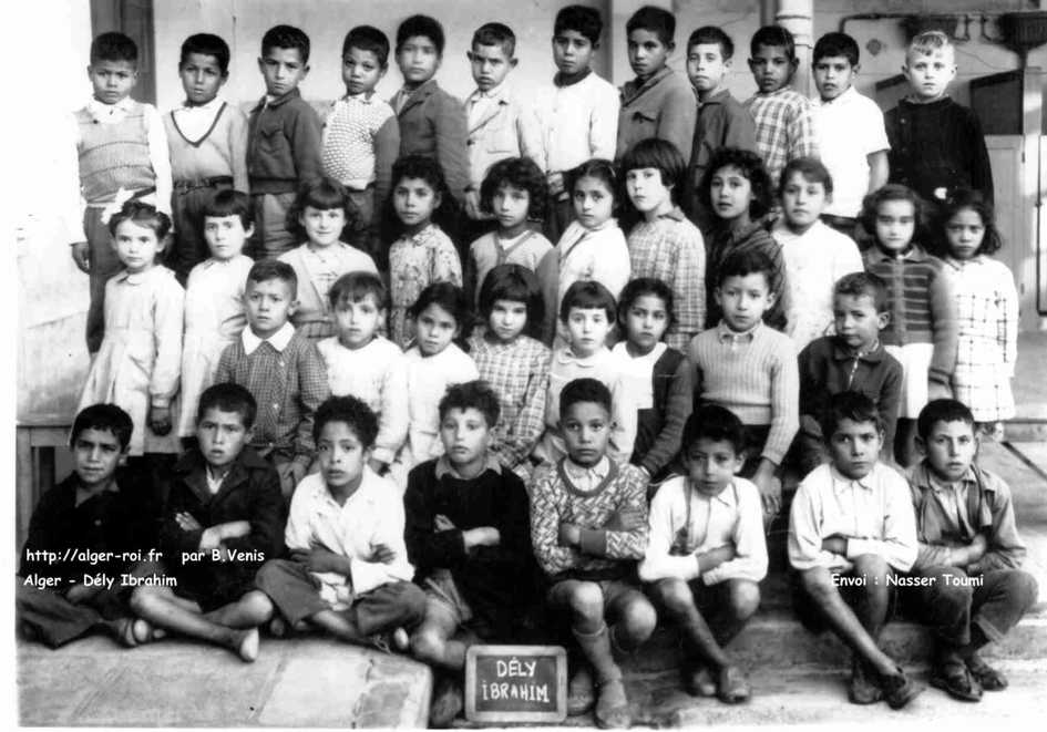 dely-ibrahim,photos de classes,ce1,1953-1954,53-54