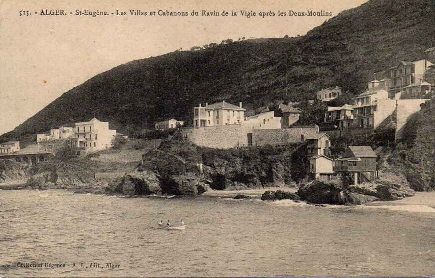 Villas et cabanons du Ravin de la Vigie