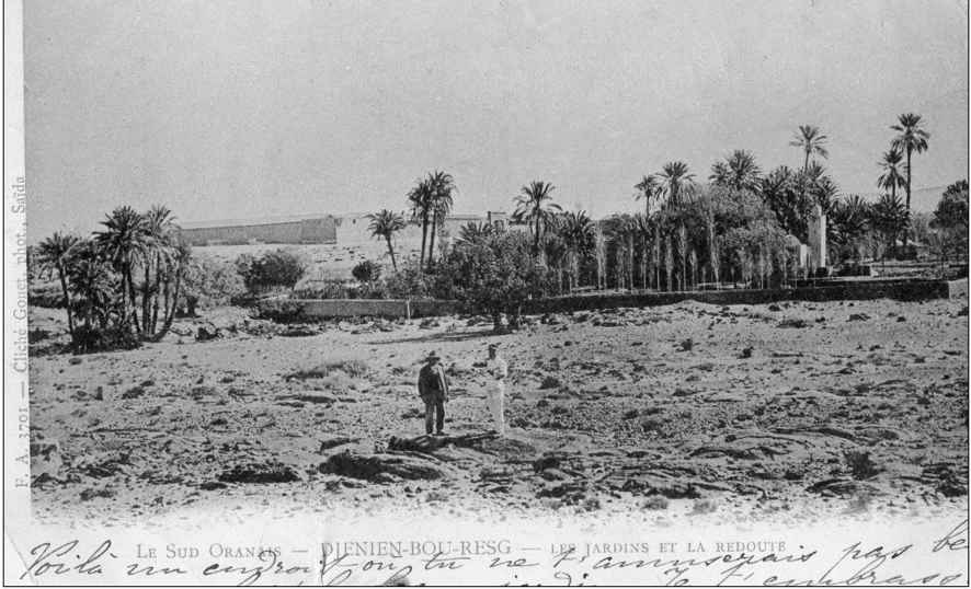 Djenien Bou Rezg, sud-oranais, jardin et redoute