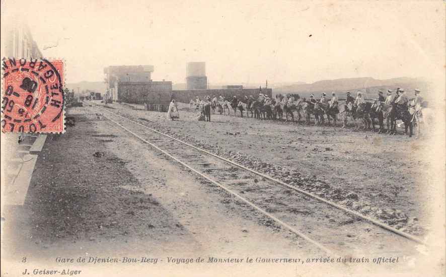 Djenien Bou Rezg, sud-oranais,voyage du gouverneur