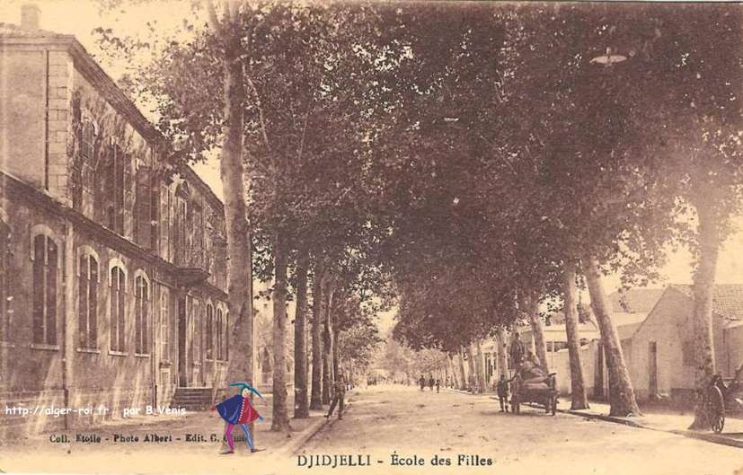 Djidjelli, village d'Algérie,ecole de filles