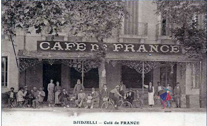 djidjelli,village d'Algérie,cafe de france