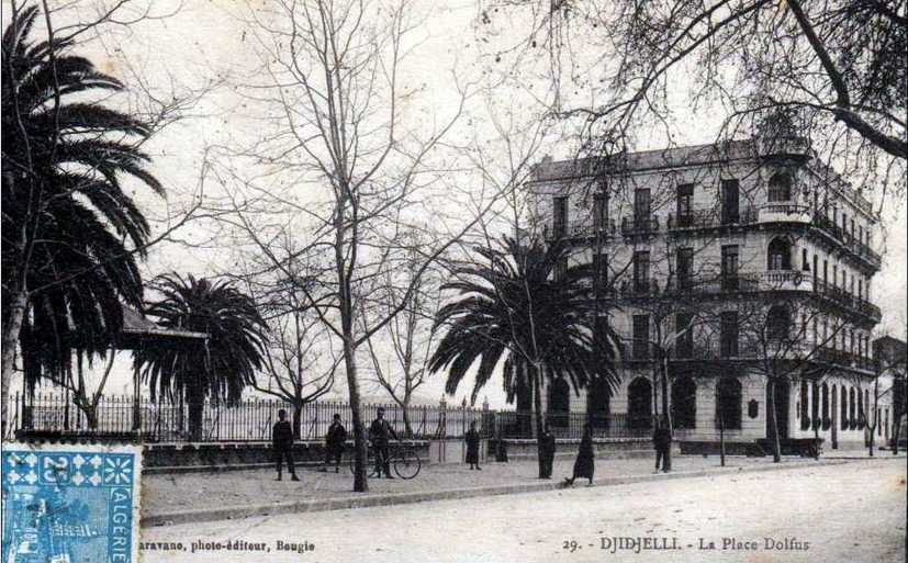 djidjelli, village d'algerie,la place dolfus