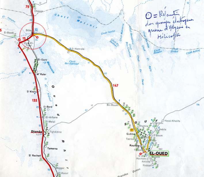 Construction de la ligne de chemin de fer Stil* - El Oued 