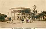 Douaouda,le kiosque et la place