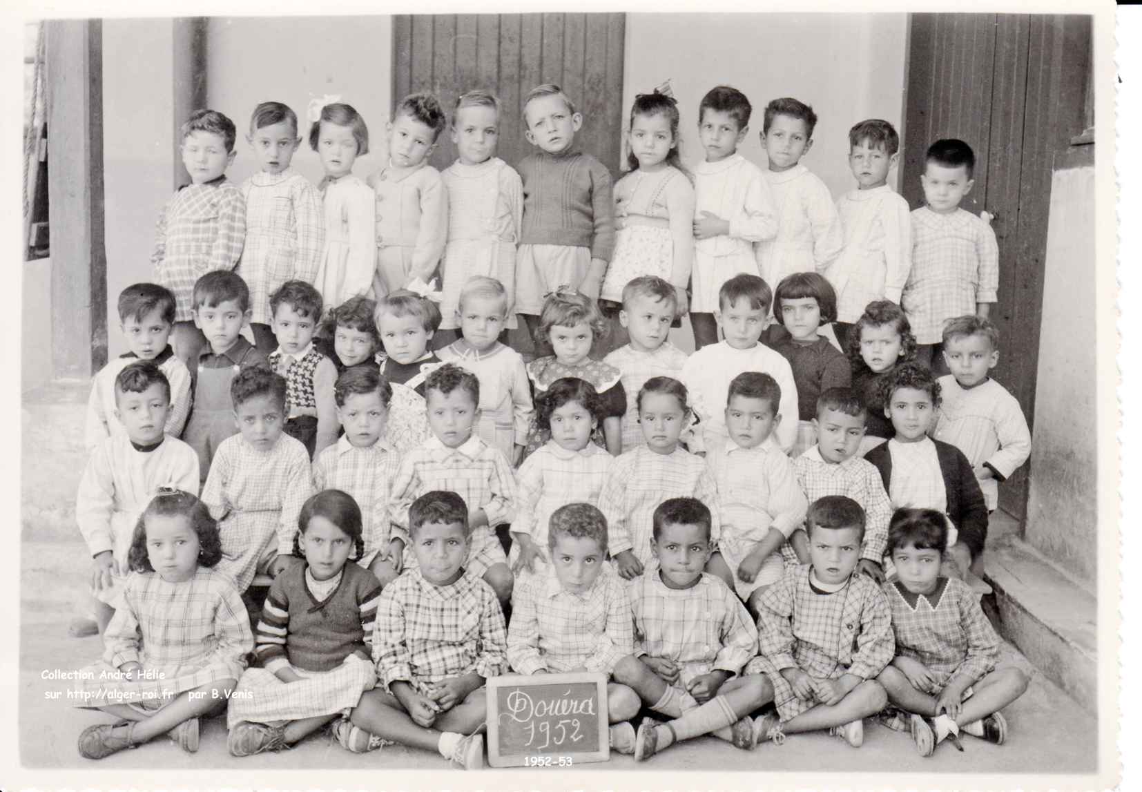 Maternelle, 1952-53