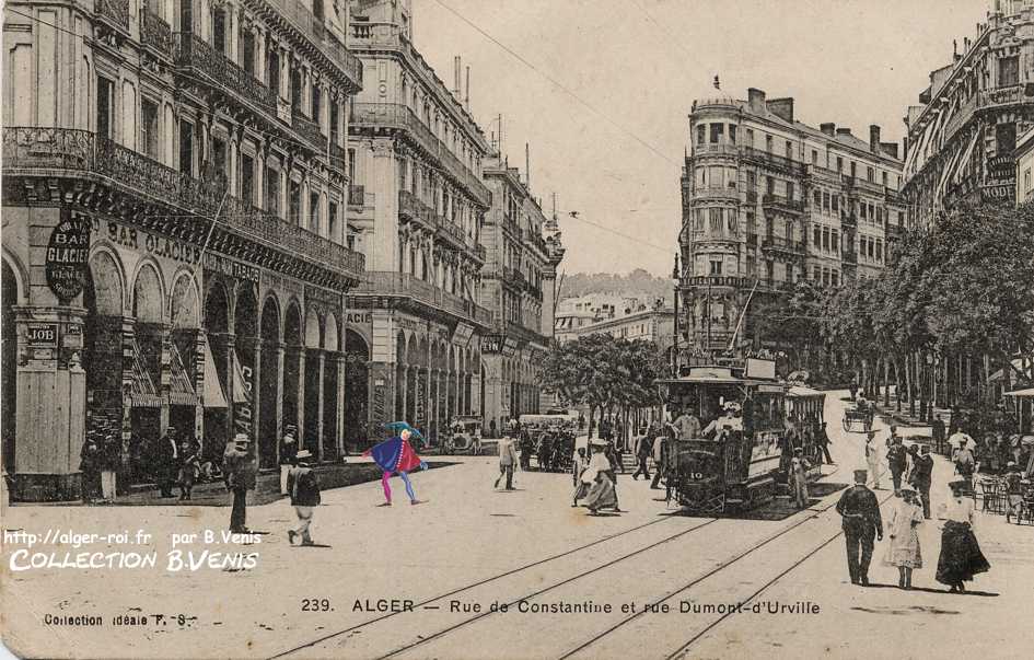rue de Constantine et rue Dumont d'Urville