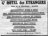 hotel  dfes etrangers