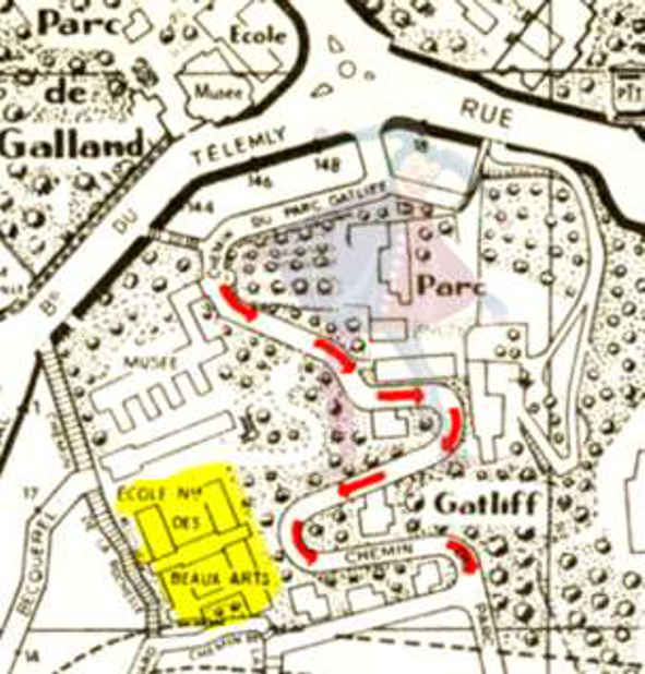 plan de l'école