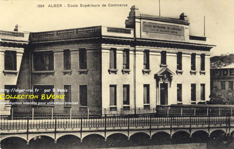 L'école supérieure de commerce d'Alger