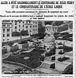 ALGER A FÊTÉ SOLENNELLEMENT LE CENTENAIRE