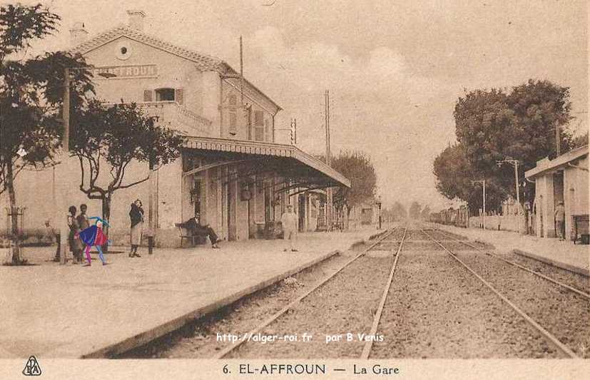 el-affroun,la gare