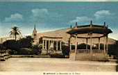 La place, le kiosque