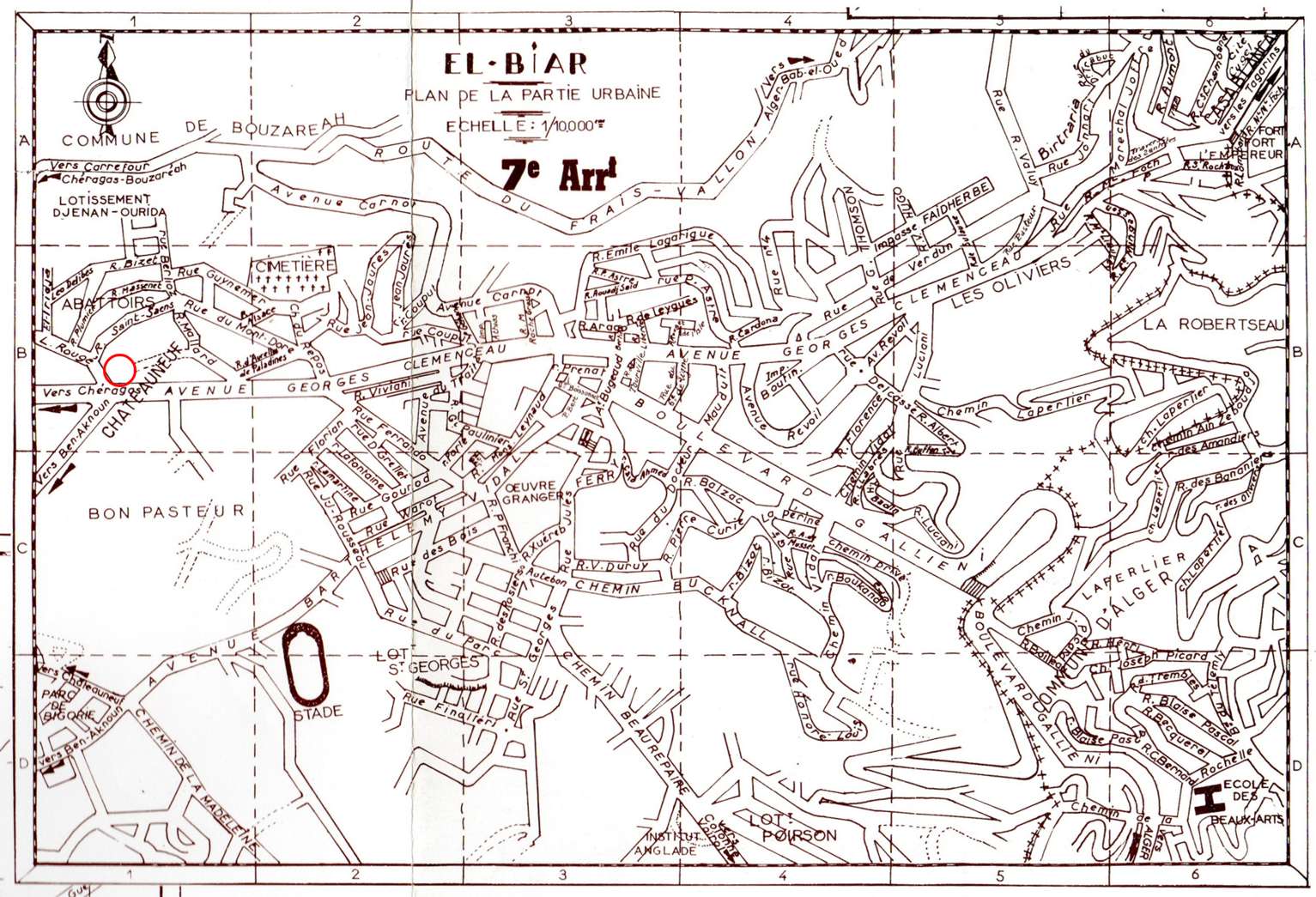 el-biar, plan