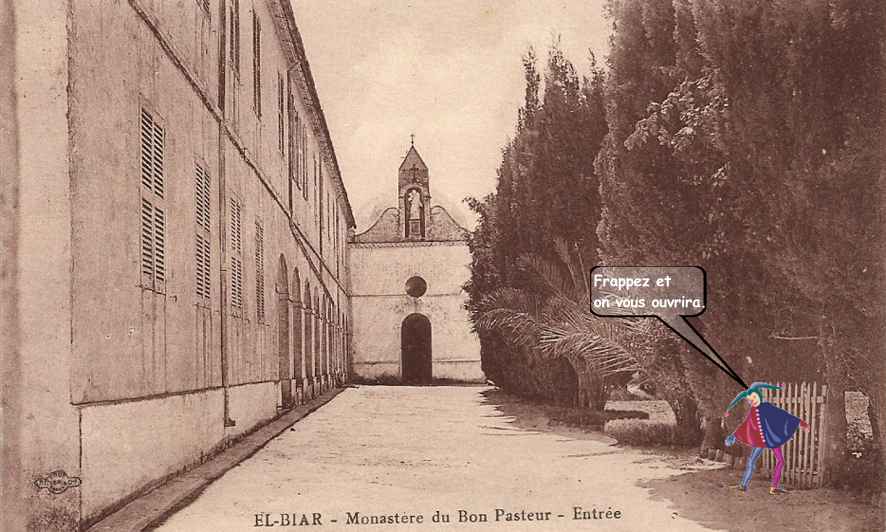 Monastère du Bon Pasteur, l'entrèe 