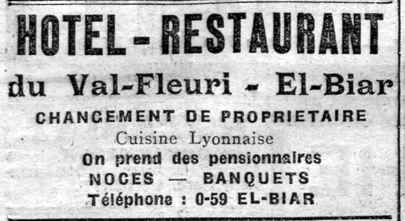 Hôtel - restaurant du VAL FLEURI 