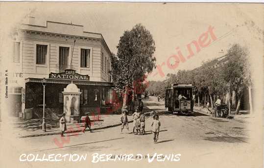 Rue principale ( future avenue Georges Clemenceau)