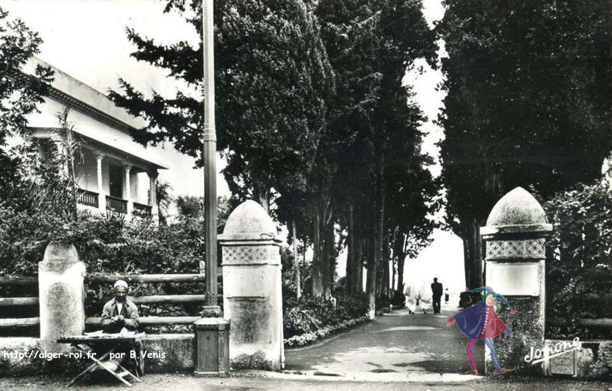 Entrée du jardin Saint-Raphaël 