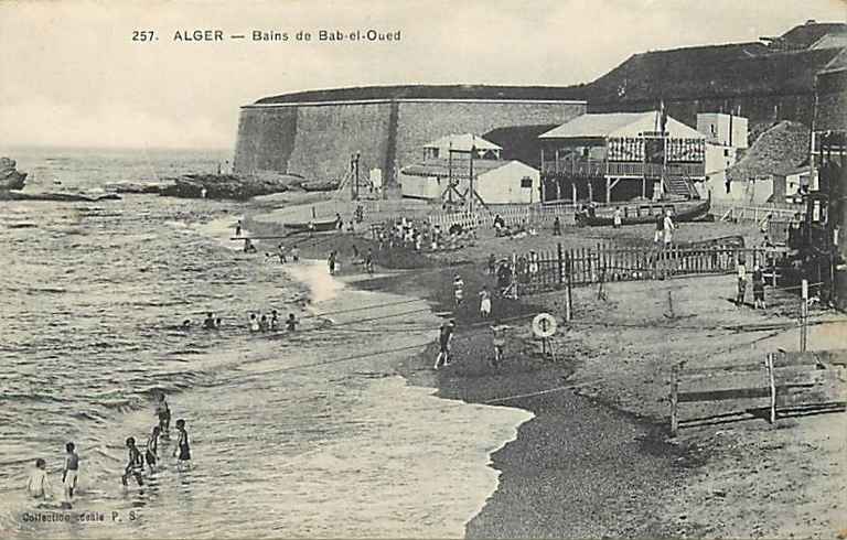 2°/Bains...vue sur la batterie