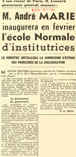 A son retour de Paris, M. Léonard gouverneur général, annonce :