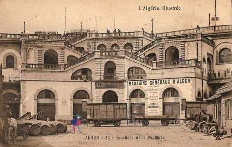 Escaliers de la pêcherie