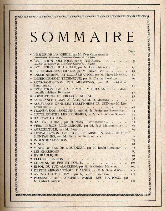 SOMMAIRE 