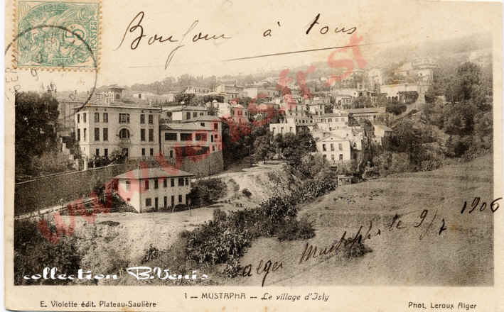 Alger, le village d'Isly