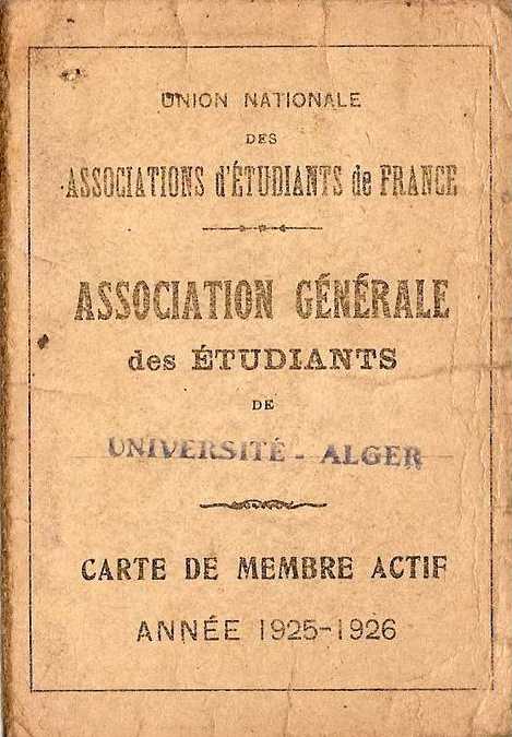 Association générale des étudiants - 1925/1926