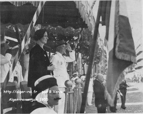 LE MARÉCHAL JUIN a présidé le 4e congrès national du C. E .F. (corps expéditionnaire français d'Italie)