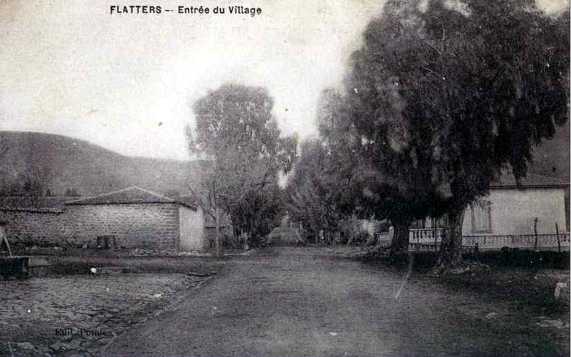 Entrée du village,flatters