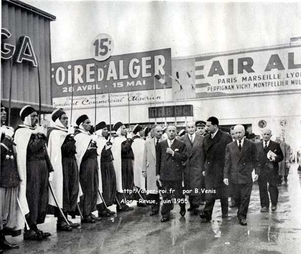 La XVè foire , juin 1955