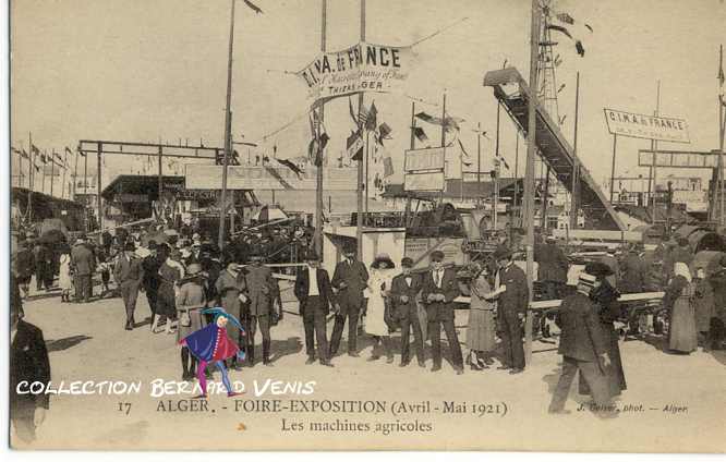 le stand des machines agricoles