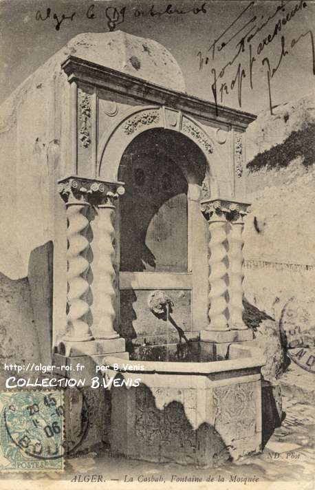 fontaine à la casbah