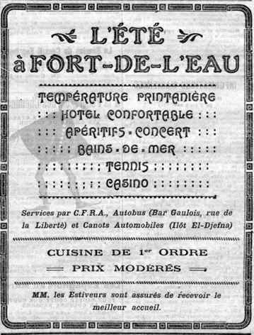 Echo d'Alger du 5-8-1921 - Transmis par Francis Rambert