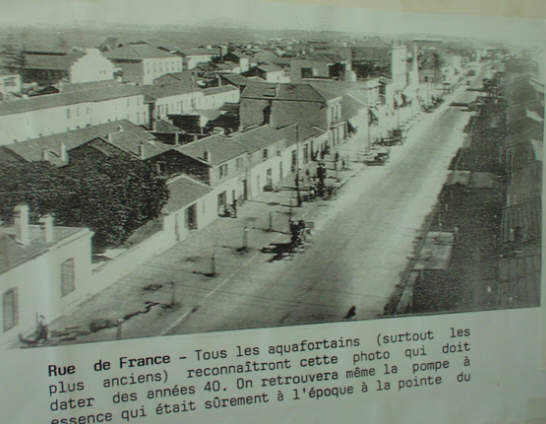 Fort-de-l'eau : la rue de France