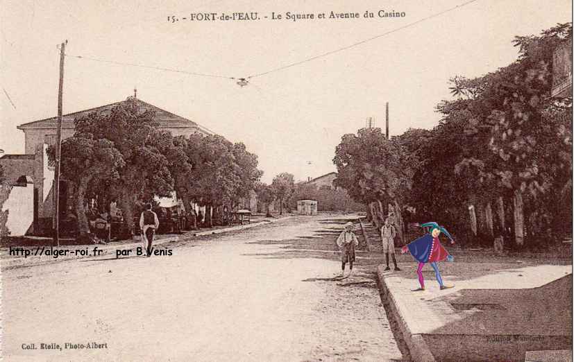 Le square et l'avenue du casino