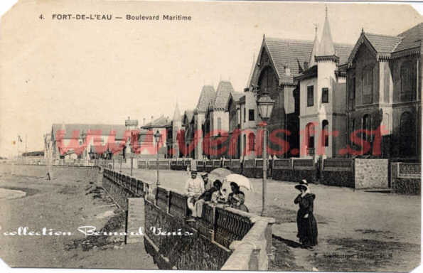 Fort-de-l'eau : 4 le boulevard maritime.