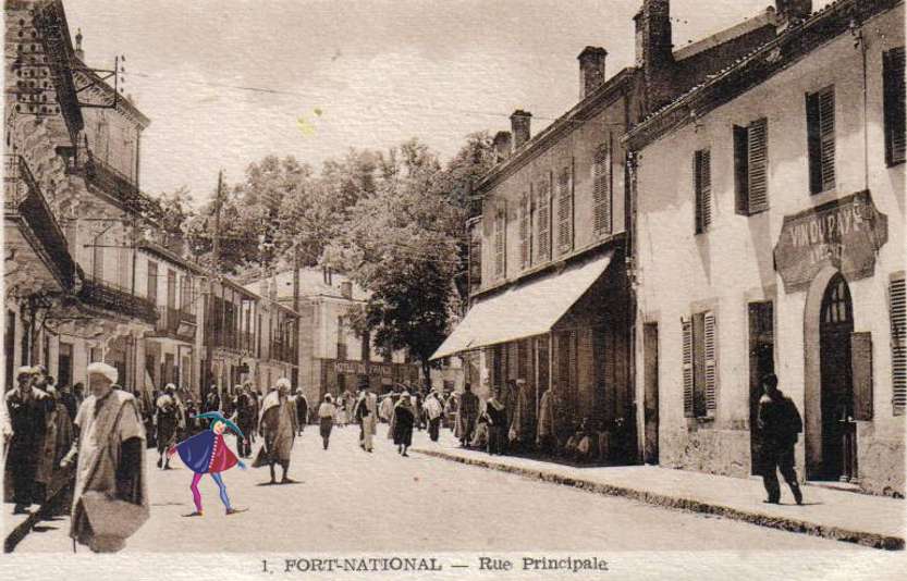 RUE PRINCIPALE et ...VIN du PAYS